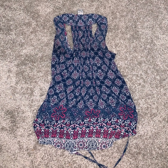 American Rag Blue & Pink Blouse size XXS - Picture 7 of 7